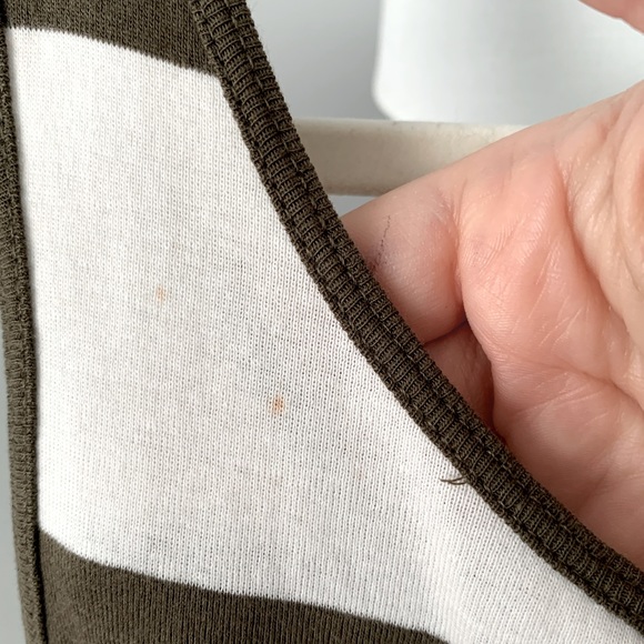 BUNDLE - H&M Striped Tank Tops x4 (one with flaw) - Picture 3 of 3